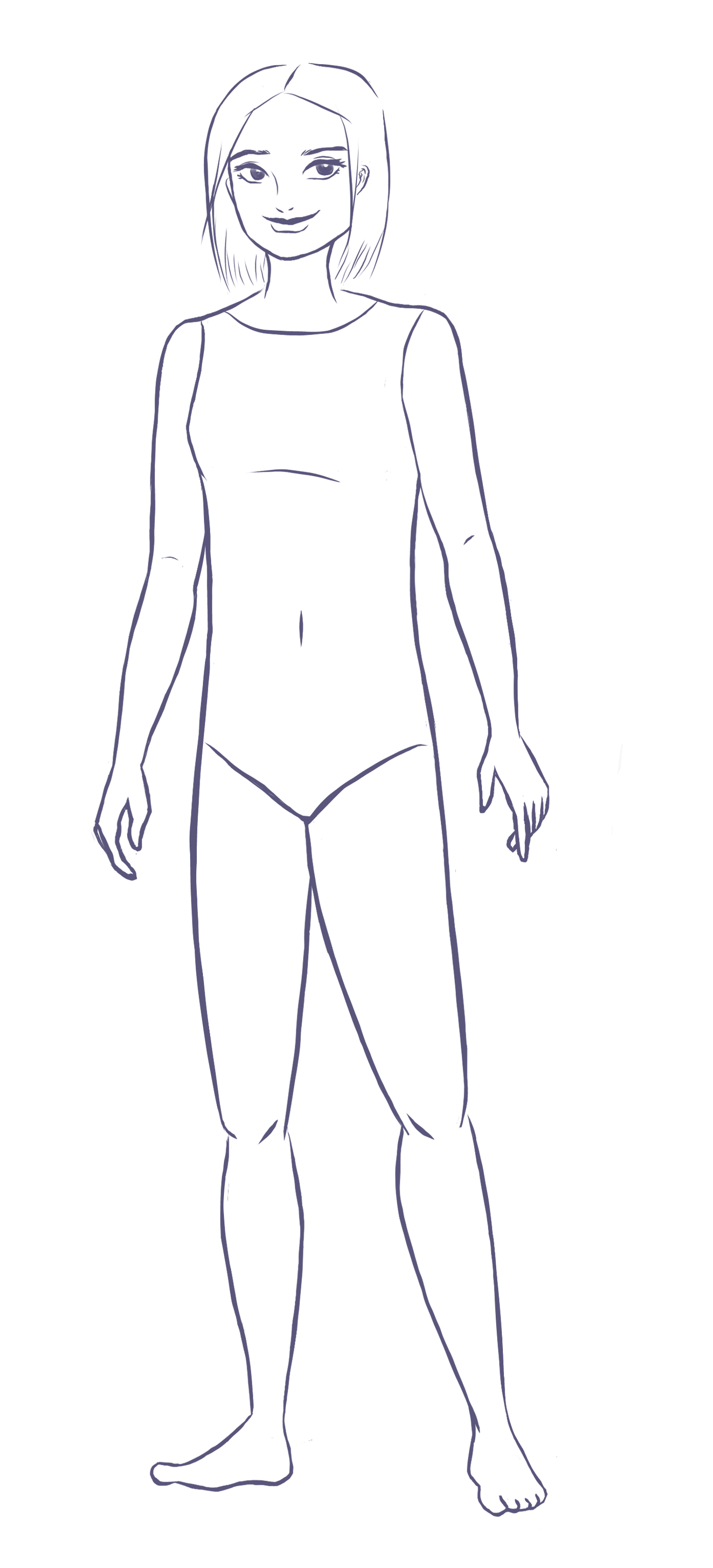 Modelo cuerpo recto
