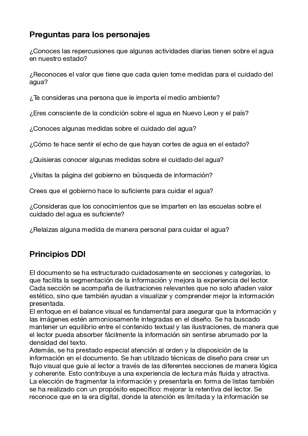 Preguntas y principios