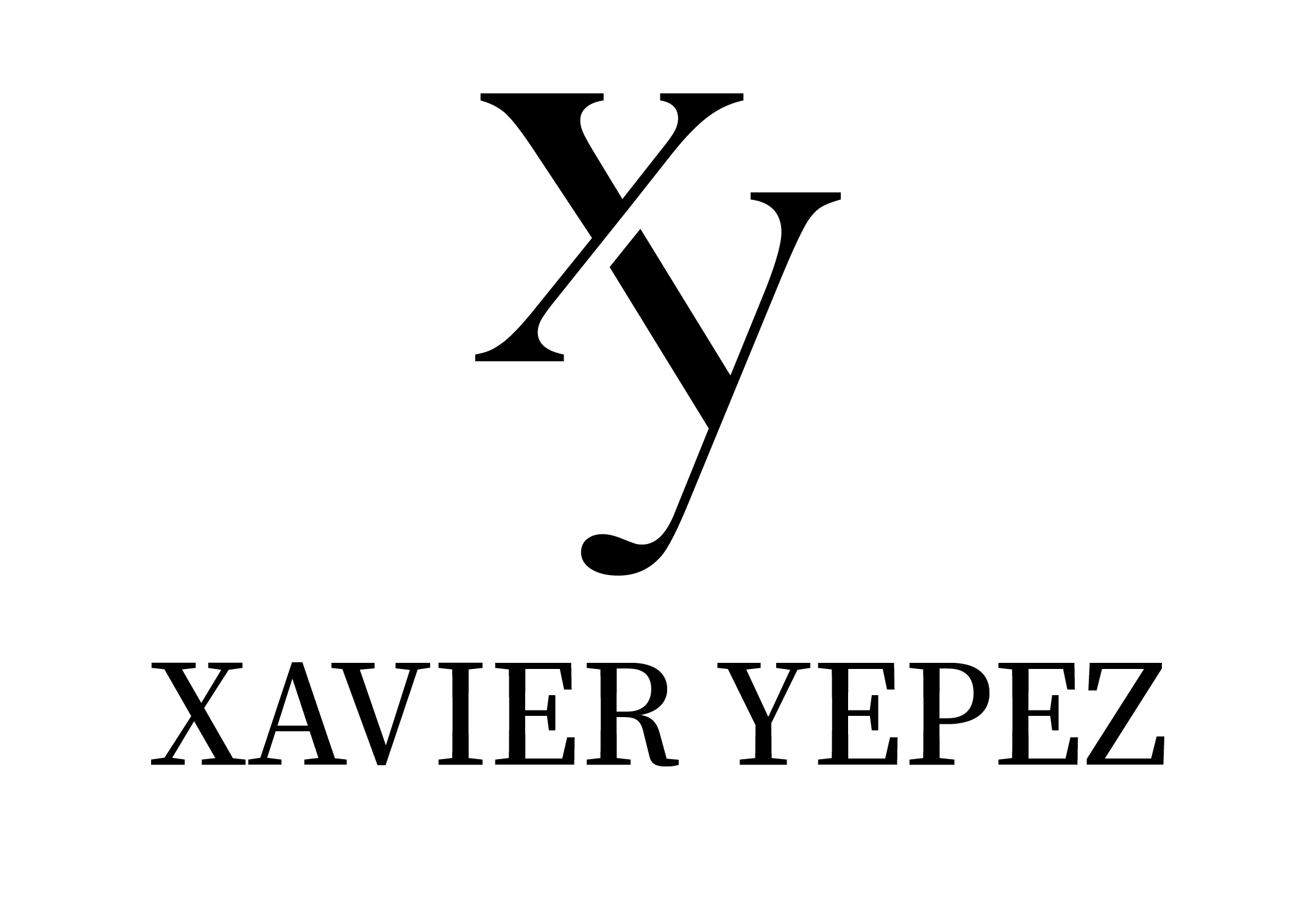 Monograma Xavier Yepez